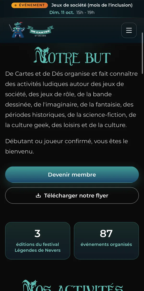 Présentation de l'association